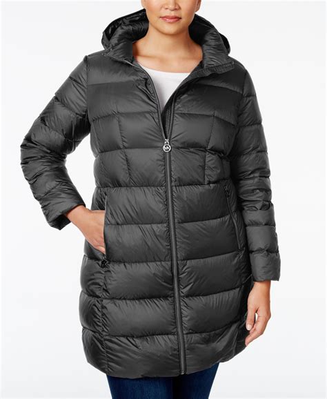 michael kors coat women's plus